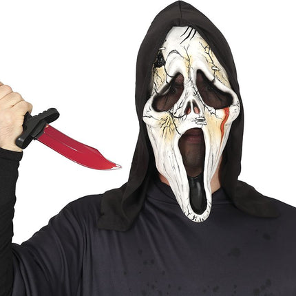 Halloween Nep Mes Bloederig 25cm - Partywinkel - 8434077248225