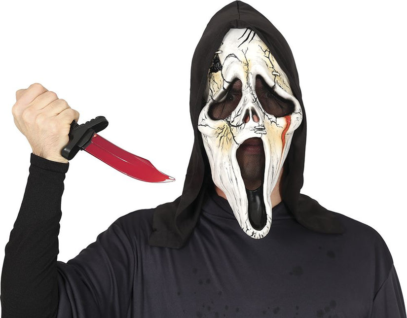 Halloween Nep Mes Bloederig 25cm - Partywinkel - 8434077248225