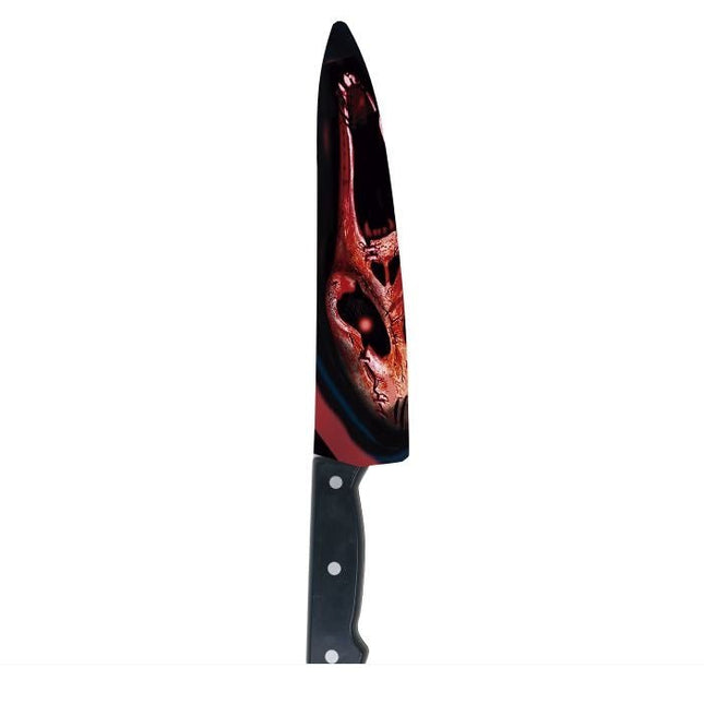 Halloween Nep Mes Bloederig 37cm - Partywinkel - 8434077164488
