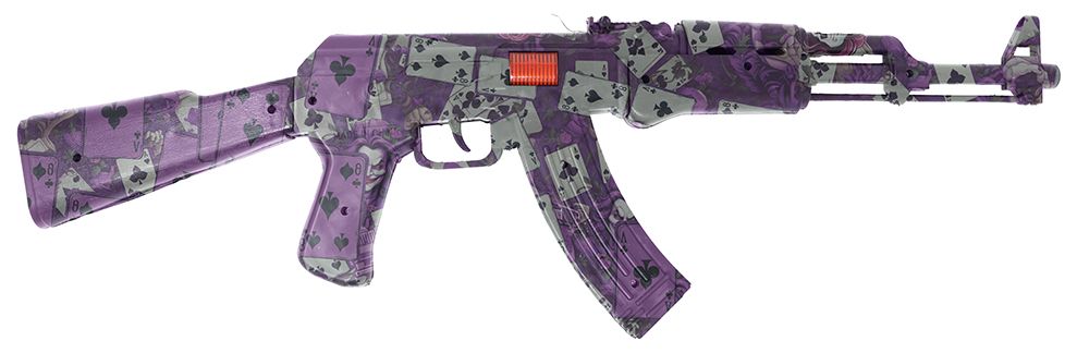 Halloween Nep Pistool Paars 62cm - Partywinkel - 8434077162033