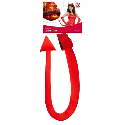Halloween Nep Staart Rood Duivel 88cm van Widmann koop je bij Partywinkel