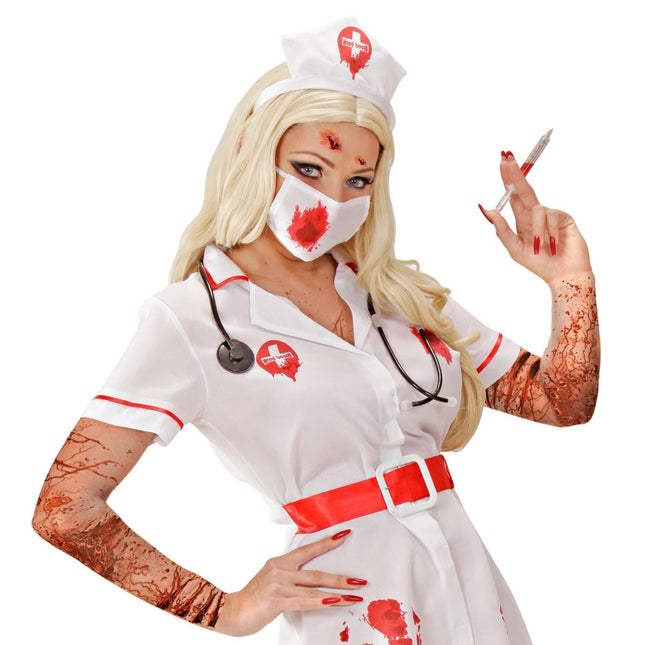 Halloween Nep Tattoo Wonden van Widmann koop je bij Partywinkel