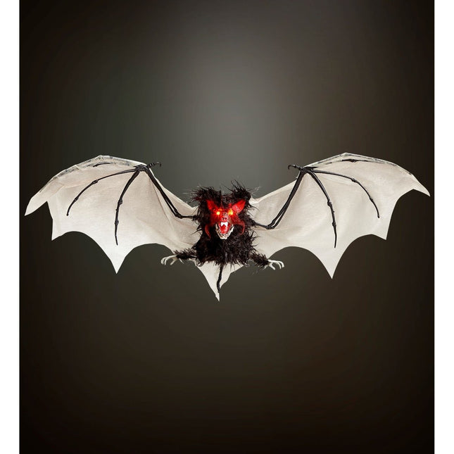 Halloween Nep Vleermuis Met Licht 89cm van Widmann koop je bij Partywinkel