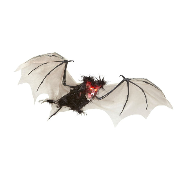 Halloween Nep Vleermuis Met Licht 89cm van Widmann koop je bij Partywinkel