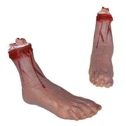 Halloween Nep Voet 31cm van Fiestas Guirca koop je bij Partywinkel
