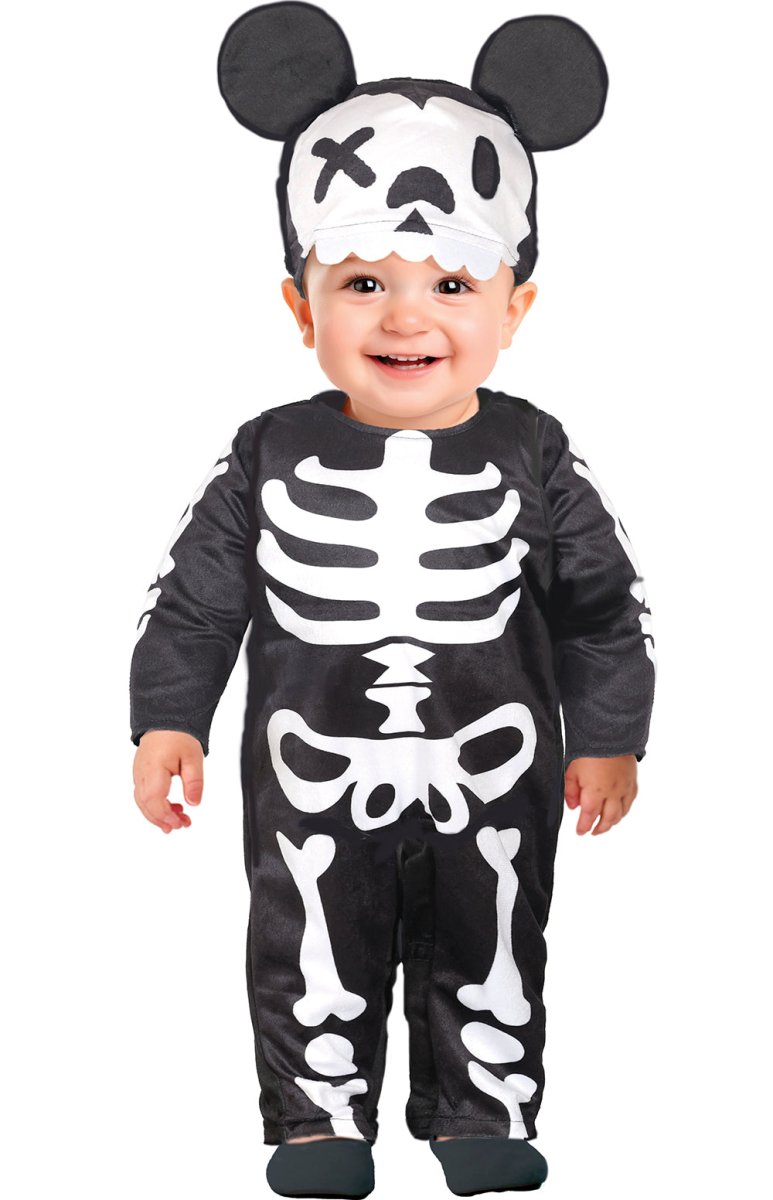 Pelele De Esqueleto Para Bebé - Manga Larga, Mezcla Algodón, Disfraz Halloween, Cosplay, Recién Nacidos