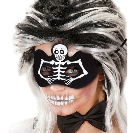 Halloween Oogmasker Skelet van Widmann koop je bij Partywinkel