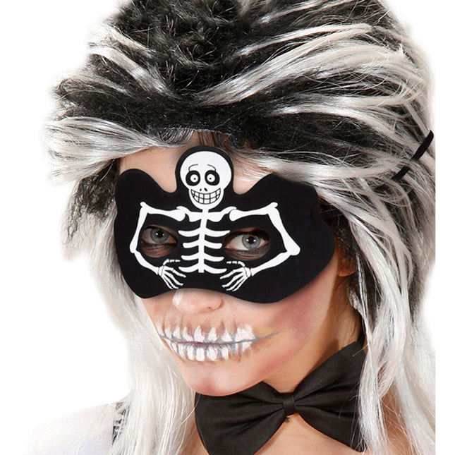 Halloween Oogmasker Skelet van Widmann koop je bij Partywinkel