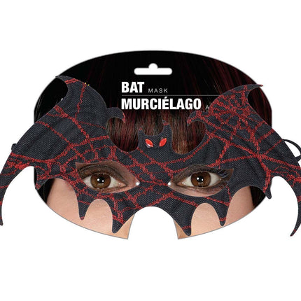 Halloween Oogmasker Vleermuis - Partywinkel - 8434077197851