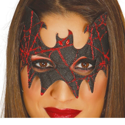 Halloween Oogmasker Vleermuis - Partywinkel - 8434077197851
