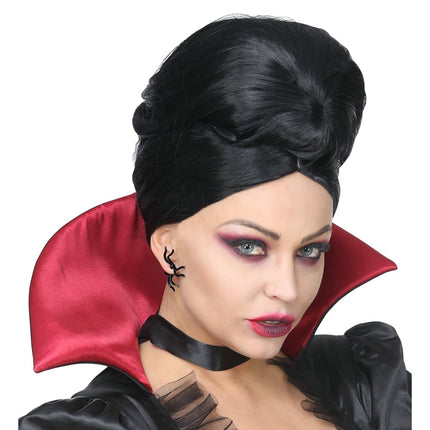 Halloween Oorbellen Zwart Spinnen van Widmann koop je bij Partywinkel