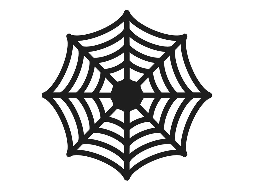 Halloween Placemats Spinnenweb 27,5cm 4st - Partywinkel - 5904555048423