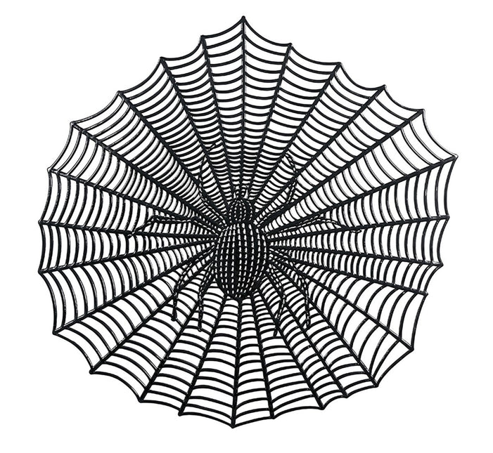 Halloween Placemats Spinnenweb 38cm van Fiestas Guirca koop je bij Partywinkel