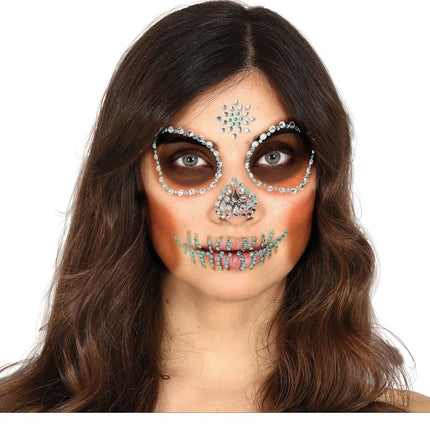 Halloween Plak Diamantjes Groen van Fiestas Guirca koop je bij Partywinkel