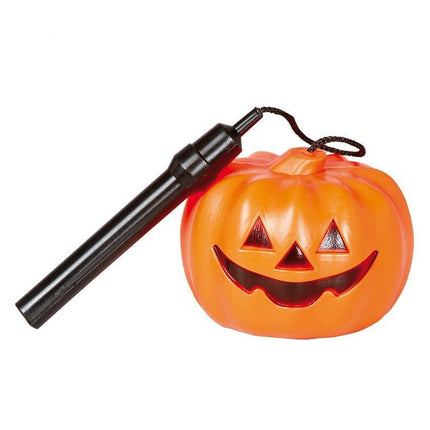 Halloween Pompoen Lampion met Licht 10cm van Fiestas Guirca koop je bij Partywinkel
