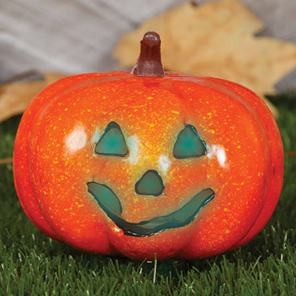 Halloween Pompoen met Licht 16cm van Fiestas Guirca koop je bij Partywinkel