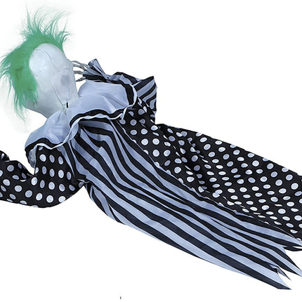 Halloween Pop Clown Met Licht En Geluid 65cm van Fiestas Guirca koop je bij Partywinkel