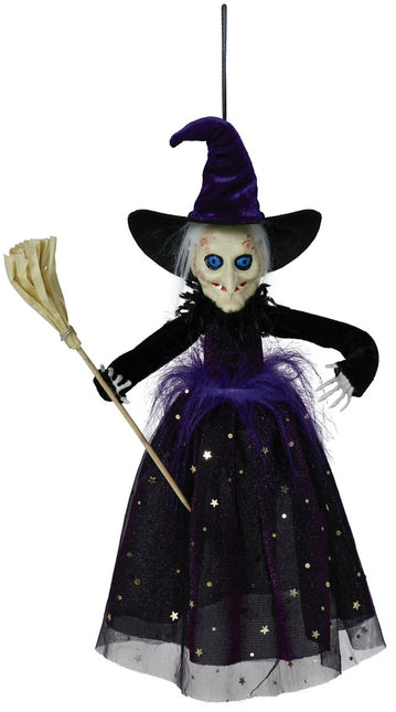 Halloween Pop Heks 47cm van Fiestas Guirca koop je bij Partywinkel
