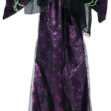 Halloween Pop Horror Heks Met Licht, Geluid En Beweging 1,85m van Fiestas Guirca koop je bij Partywinkel
