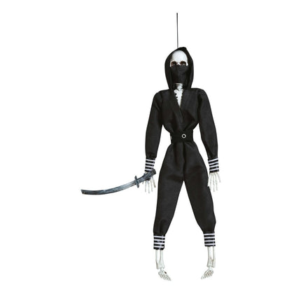 Halloween Pop Ninja Skelet 45cm - Partywinkel - 8434077248706