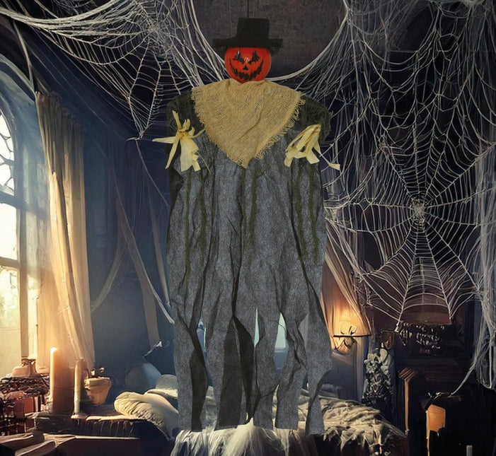 Halloween Pop Pompoen 60cm van Fiestas Guirca koop je bij Partywinkel