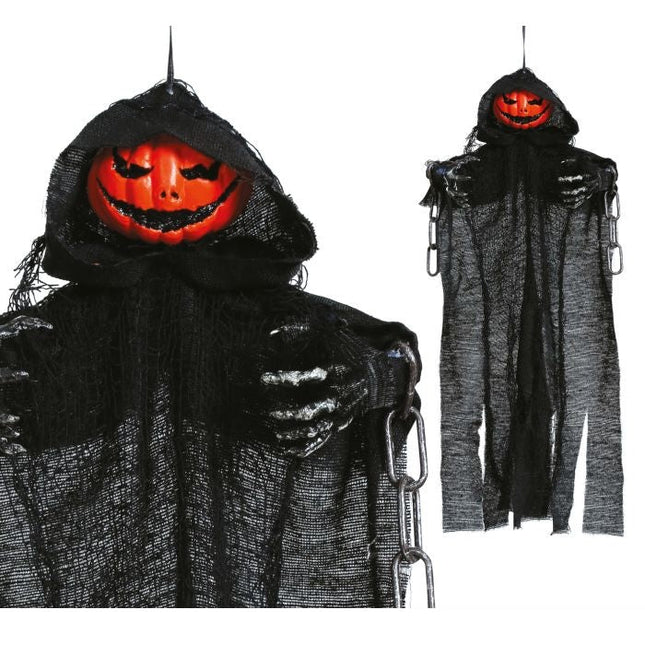Halloween Pop Pompoen Met Cape 50cm - Partywinkel - 8434077248799