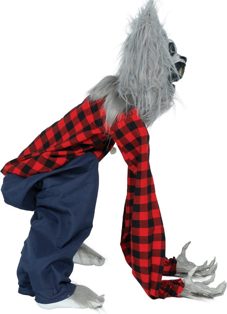Halloween Pop Weerwolf Met Licht, Geluid En Beweging 90cm van Fiestas Guirca koop je bij Partywinkel