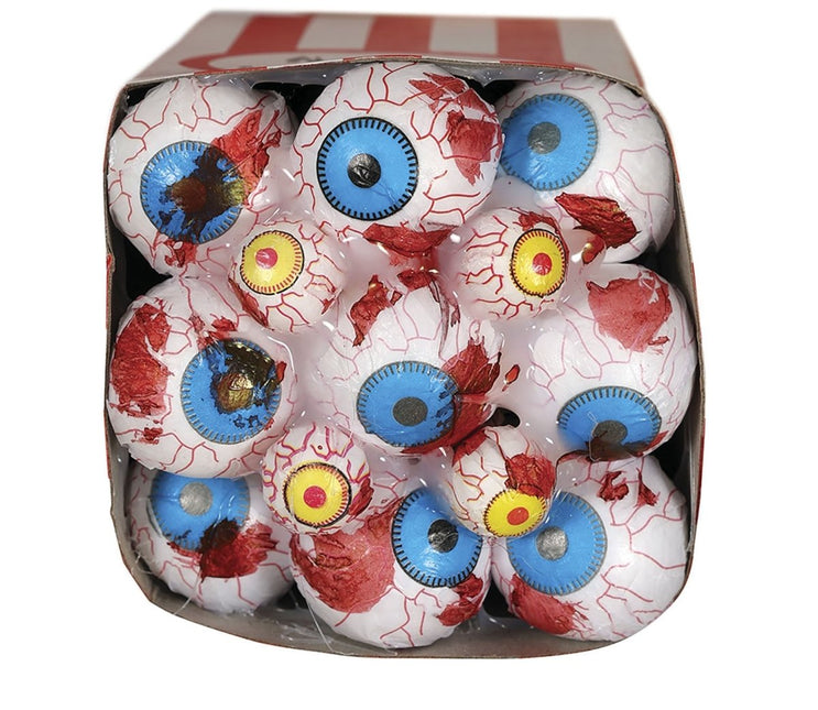 Halloween Popcorn Bakje Oogballen 16cm van Fiestas Guirca koop je bij Partywinkel