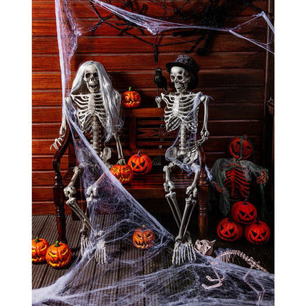 Halloween Pruik Grijs van Boland koop je bij Partywinkel