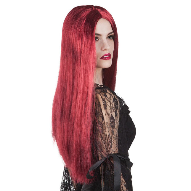 Halloween Pruik Heks Rood van Boland koop je bij Partywinkel