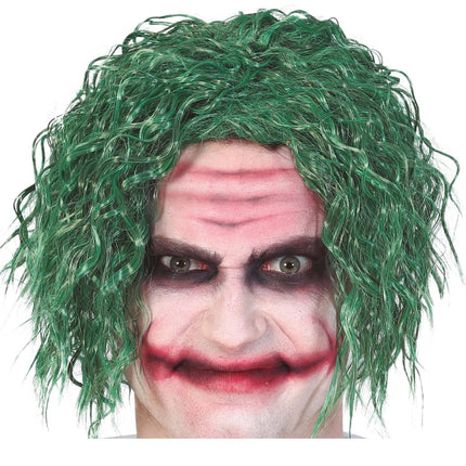 Halloween Pruik Joker Groen van Fiestas Guirca koop je bij Partywinkel