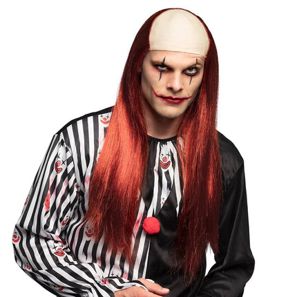 Halloween Pruik Killer Clown van Boland koop je bij Partywinkel