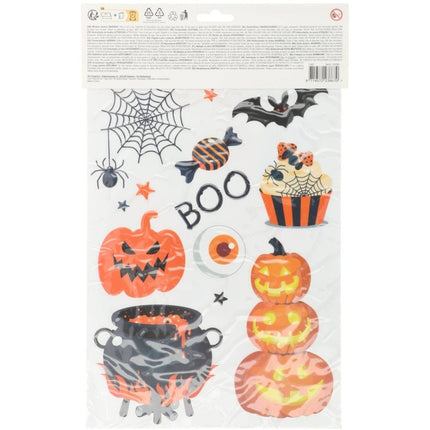 Halloween Raamdecoratie stickers Treat van Folat koop je bij Partywinkel