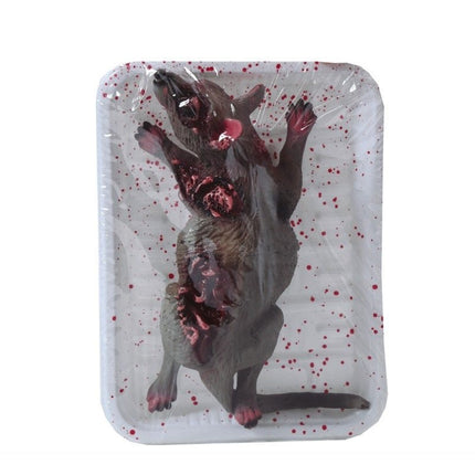 Halloween Rat In Bakje 19cm van Fiestas Guirca koop je bij Partywinkel
