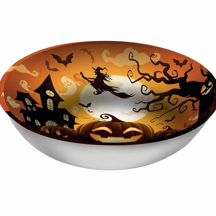 Halloween Schaal Pompoen 27cm van Fiestas Guirca koop je bij Partywinkel