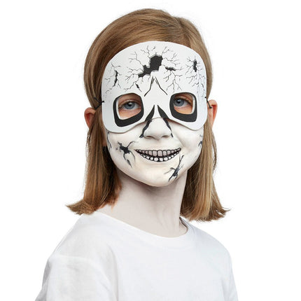 Halloween Schminkset Doodshoofd Kind van Boland koop je bij Partywinkel