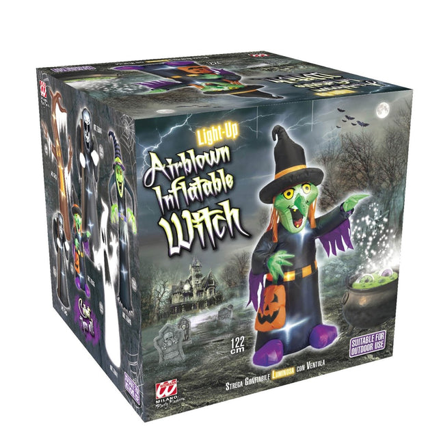 Halloween Skydancer Heks 1,22m van Widmann koop je bij Partywinkel