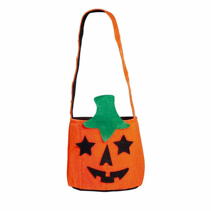 Halloween Snoep Emmer Pompoen 25cm van Fiestas Guirca koop je bij Partywinkel