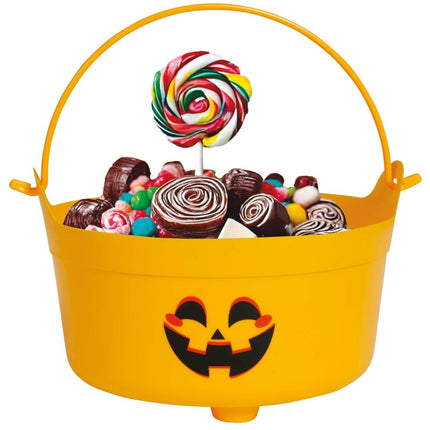 Halloween Snoepbakje Oranje Pompoen 24cm - Partywinkel - 8434077264928