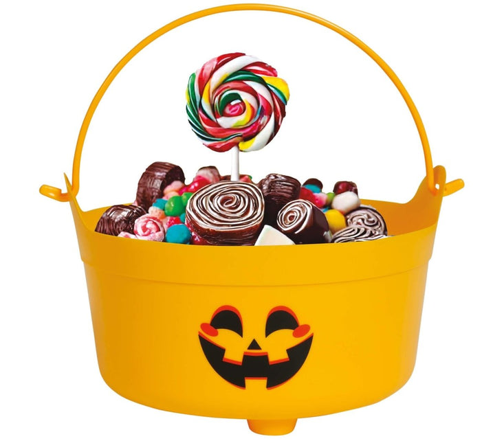Halloween Snoepbakje Oranje Pompoen 24cm - Partywinkel - 8434077264928