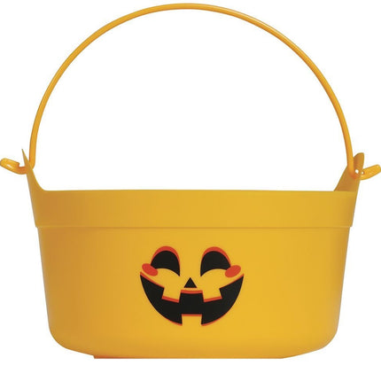 Halloween Snoepbakje Oranje Pompoen 24cm - Partywinkel - 8434077264928