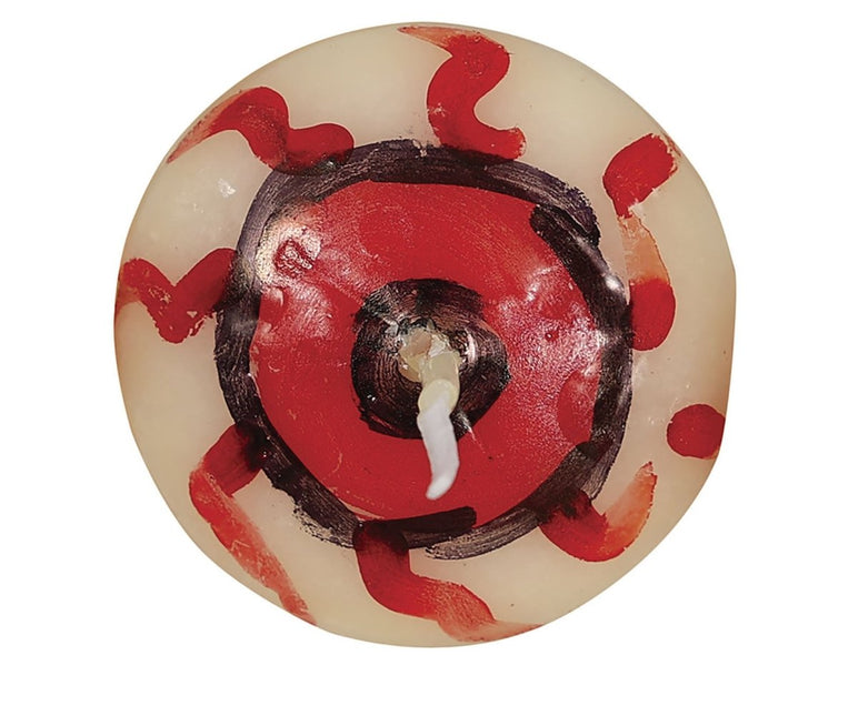 Halloween Tafeldecoratie Drijvende Oogkaarsen van Fiestas Guirca koop je bij Partywinkel