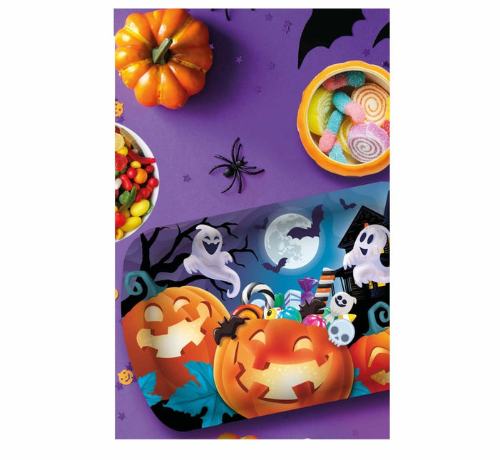 Halloween Tafeldecoratie Pompoen 24cm van Fiestas Guirca koop je bij Partywinkel