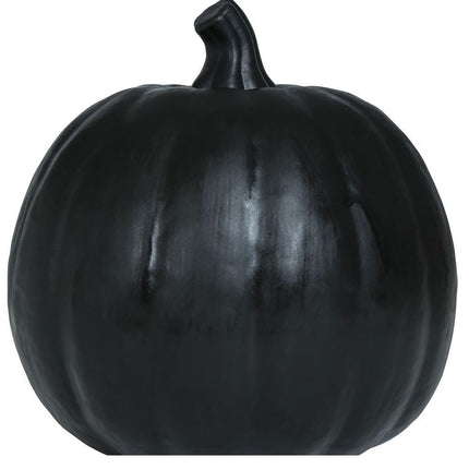 Halloween Tafeldecoratie Zwart Pompoen Met Licht 16cm - Partywinkel - 8434077249710