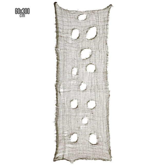 Halloween Tafelkleed Groen Gescheurd 3m van Widmann koop je bij Partywinkel