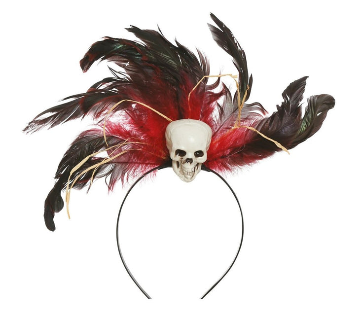 Halloween Tiara Veren En Doodshoofd van Fiestas Guirca koop je bij Partywinkel
