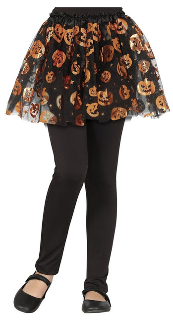 Halloween Tutu Meisje Pompoenen 30cm - Partywinkel - 8434077190913