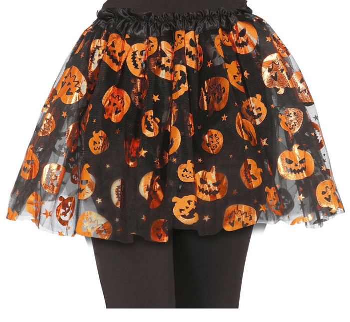 Halloween Tutu Meisje Pompoenen 30cm - Partywinkel - 8434077190913