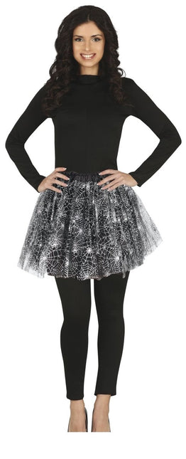 Halloween Tutu Spinnenweb 40cm - Partywinkel - 8434077190227