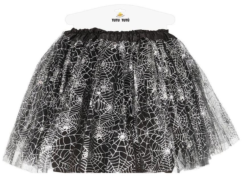 Halloween Tutu Spinnenweb 40cm - Partywinkel - 8434077190227